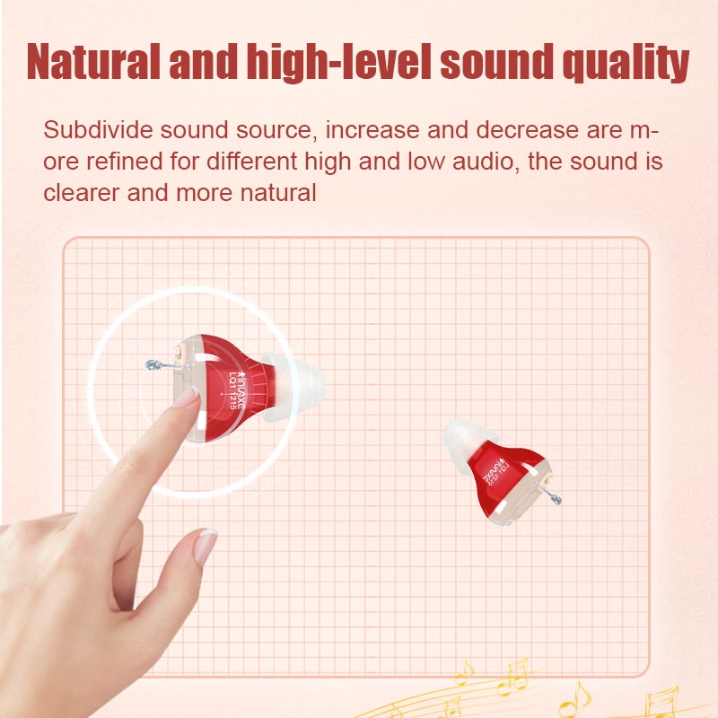 AcoSound Mini Programmable In-the-canal ITC Hearing Aids