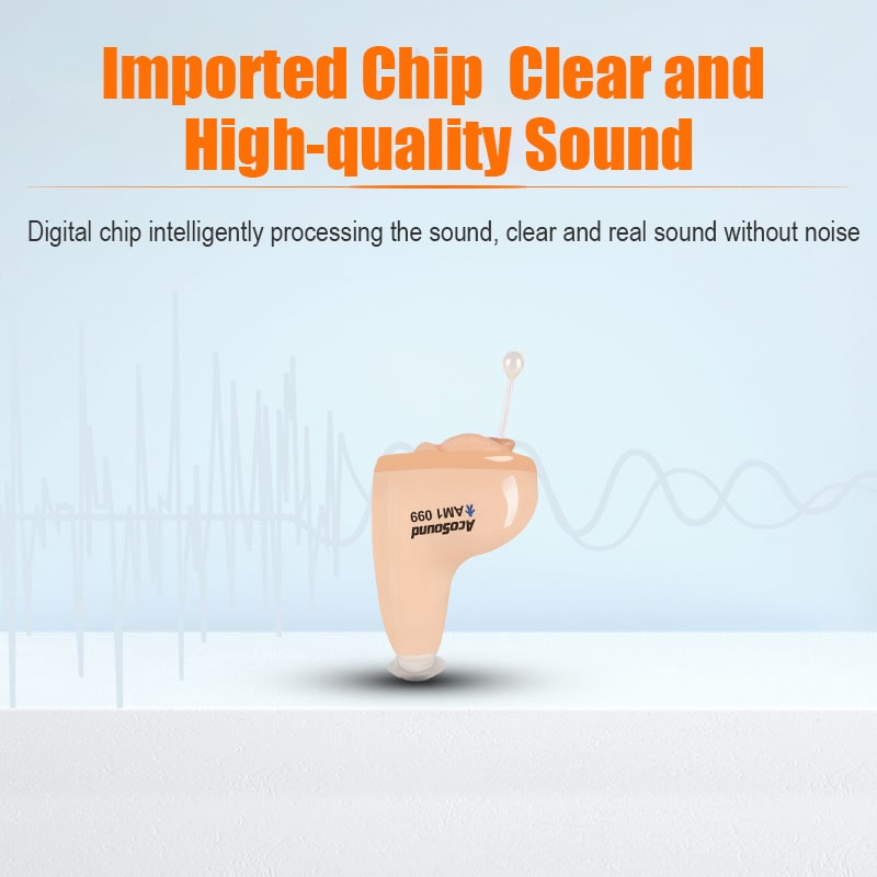 AcoSound Digital CIC Hearing Aid Channels 8 and Channels 12